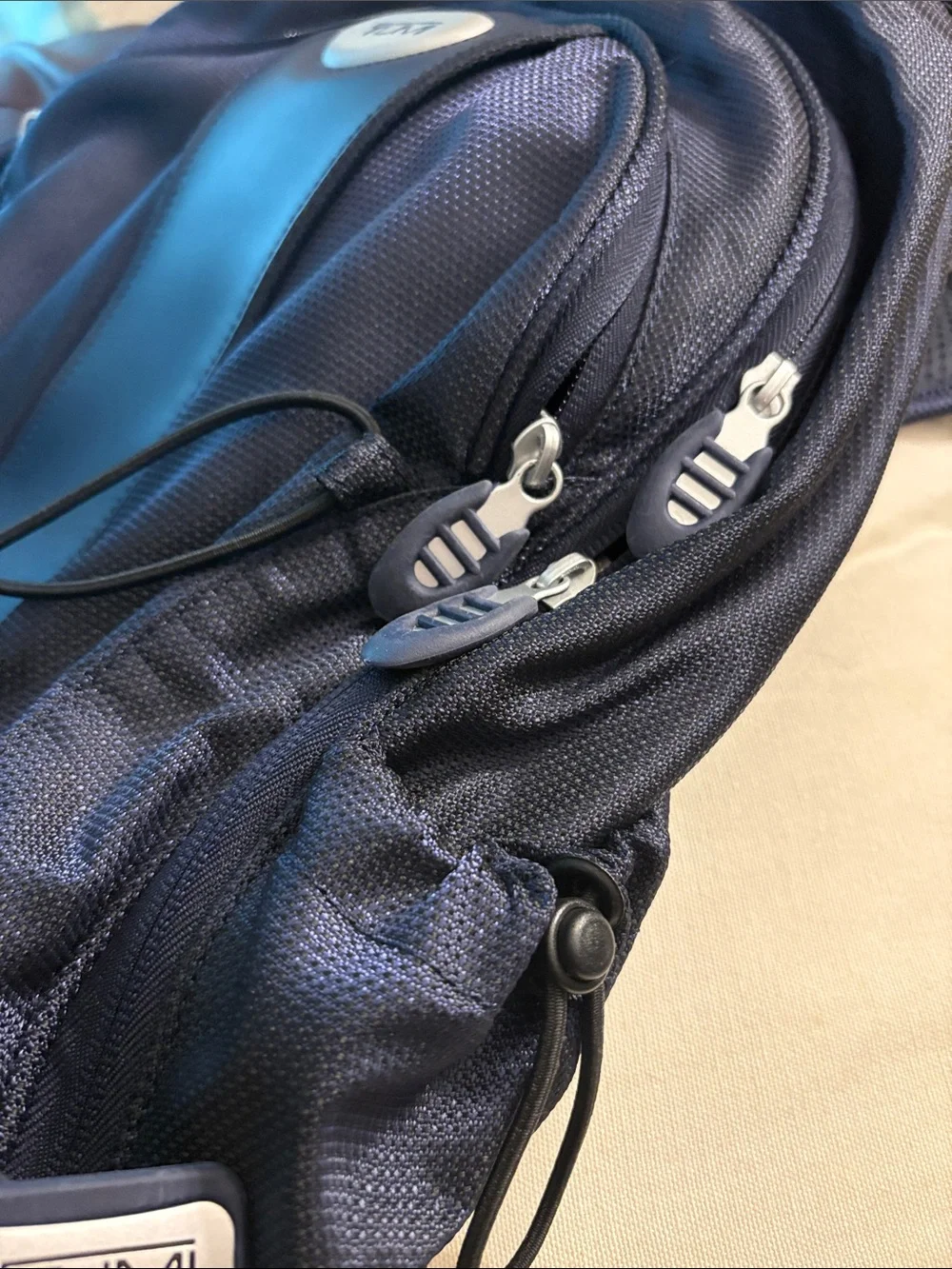 Tumi Navy Blue Tech Backpack With Hang Tag